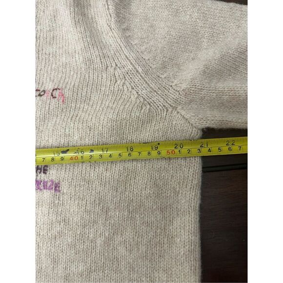 Coach Embroidered Wool Sweater Size M - Picture 5 of 7